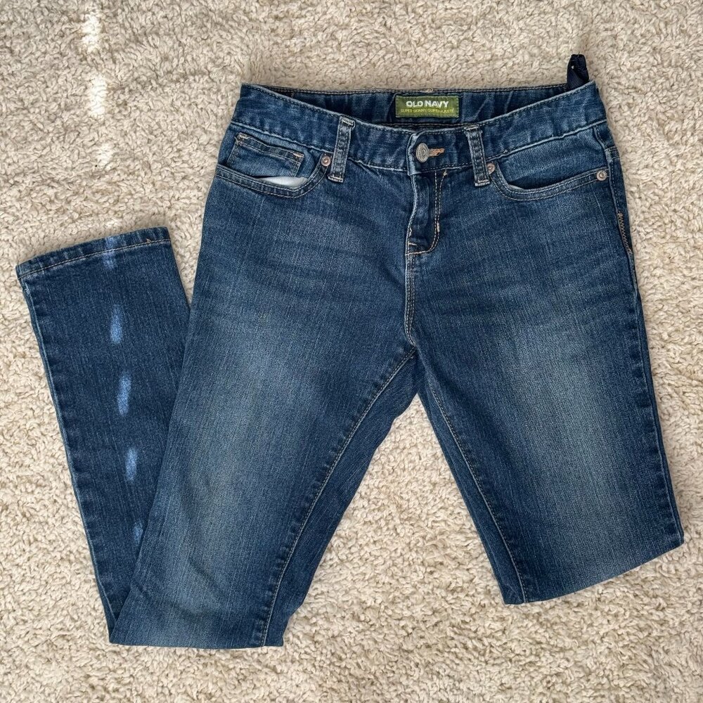 Old Navy Girls Super Skinny Jeans Size 10